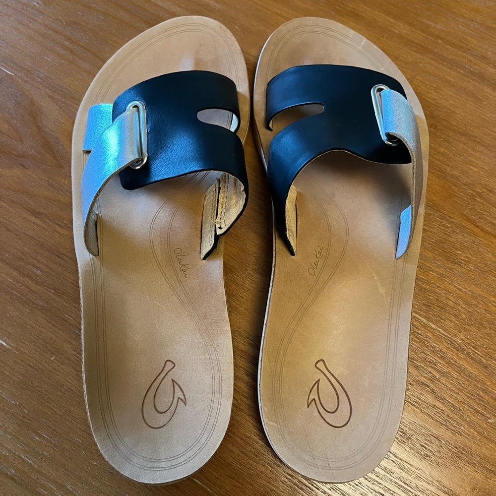 OluKai Nonohe Olu Slide Sandals